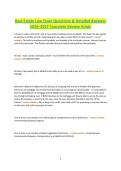 Real Estate Law Bundle 2026&ndash;2027 &vert; Complete Practice Questions & Verified Answers Study Guide &vert; Midterm&comma; Final & Comprehensive Exam Prep