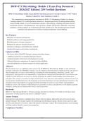 BIOD 171 Microbiology Module 1 Exam 2026-2027 Questions and Answers Already Graded A&plus;&period; 100&percnt; Verified&NewLine;Solutions &vert; Updated Per Latest Guidelines &vert; Graded A&plus;