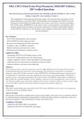 NHA CBCS Final Exam 2026-2027 QUESTIONS AND ANSWERS ALREADY GRADED A&plus;&period; 100&percnt; Verified&NewLine;Solutions &vert; Updated Per Latest Guidelines &vert; Graded A&plus;