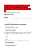 FLORIDA STATE FIRE INSTRUCTOR 3 ACTUAL EXAM QUESTIONS WITH VERIFIED ANSWERS 2026 &vert; Study Guide &vert; A&plus;&NewLine;