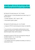 TCOLE BPOC FINAL STUDY GUIDE 2026&NewLine;COMPLETE QUESTIONS AND ANSWERS&period;