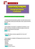 PA Notary Exam Study Guide&colon; RULONA Act 73 Rules & Requirements&NewLine;&NewLine;