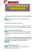 PA Notary Exam Ultimate Bundle&colon; 5 Study Guides&comma; 225&plus; Questions & RULONA Test Prep