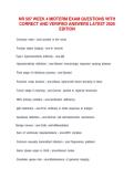 NR 507 &ndash; Week 4 Midterm Exam Review Study Guide with Practice Questions Latest Edition &lpar;2026&rpar;