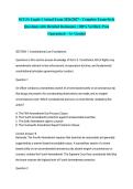 SCCJA Legals 1 Actual Exam 2026&sol;2027 &ndash; Complete Exam-Style Questions with Detailed Rationales &vert; 100&percnt; Verified &vert; Pass Guaranteed &ndash; A&plus; Graded