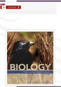 Test Bank for Biology&colon; The Unity and Diversity of Life&comma; 15th Edition&comma; Cecie Starr&comma; Ralph Taggart&comma; Christine Evers&comma; Lisa Starr All Chapters Included&NewLine;