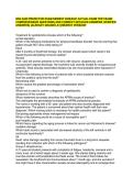 NSG 6440 PREDICTOR EXAM NEWEST 2026&sol;2027 ACTUAL EXAM TEST BANK &NewLine;COMPREHENSIVE QUESTIONS AND CORRECT DETAILED ANSWERS &lpar;VERIFIED &NewLine;ANSWERS&rpar; &vert;ALREADY GRADED A&plus;&vert;&vert;NEWEST VERSION&excl;