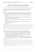 NUR 210 EXAM 2 ACTUAL 2026&sol;2027 &vert; Principles of Pharmacology Galen &vert; Revised Q&A &vert; Pass Guaranteed - A&plus; Graded&NewLine;&NewLine;