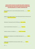 MILADY CHAPTER 5 PRACTICE TEST &lpar;INFECTION CONTROL&colon; PRINCIPLES & PRACTICES&rpar; EXAM LATEST 2026 UPDATED QUESTIONS AND VERIFIED 100&percnt; SOLUTIONS &lpar;2026&sol;2027&rpar; &vert;A&plus; GRADED &vert;GUARANTEED PASS