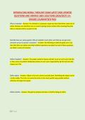 INTRODUCING MORAL THEOLOGY EXAM LATEST 2026 UPDATED &NewLine;QUESTIONS AND VERIFIED 100&percnt; SOLUTIONS &lpar;2026&sol;2027&rpar; &vert;A&plus; &NewLine;GRADED &vert;GUARANTEED PASS 