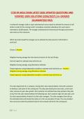C720 PA WGU EXAM LATEST 2026 UPDATED QUESTIONS AND &NewLine;VERIFIED 100&percnt; SOLUTIONS &lpar;2026&sol;2027&rpar; &vert;A&plus; GRADED &NewLine;&vert;GUARANTEED PASS 
