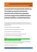 Updated Latest Test Bank for Adult Health 2 HESI Exam Adult Health Nursing HESI Medical Surgical Nursing Subject Adult Health Nursing Course Comprehensive Practice Questions and Verified Answers&period;