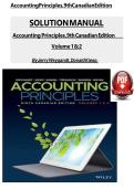 Updated Latest Solution Manual for Accounting Principles Financial Accounting Accounting Principles Subject Accounting Principles Course Comprehensive Solutions and Verified Answers&period;