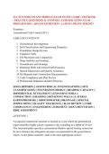 ICC ECP SOILS PLANS MODULE EXAM STUDY GUIDE &vert; TESTBANK &NewLine;&vert; PRACTICE QUESTIONS & ANSWERS &vert; CERTIFICATION EXAM &NewLine;PREPARATION &vert; ADVANCED REVIEW &vert; LATEST UPDATE 2026&sol;2027 