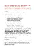 CDC SERVICES JOURNEYMAN LEVEL 5 FINAL STUDY GUIDE &vert; &NewLine;TESTBANK &vert; PRACTICE QUESTIONS & ANSWERS &vert; &NewLine;CERTIFICATION EXAM PREPARATION &vert; ADVANCED REVIEW &vert; &NewLine;COMPREHENSIVE PRACTICE EXAM &vert; LATEST UPDATE 2026&sol;2027 