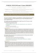 NUR 210 PHARMACOLOGY EXAMS 1-4 BUNDLE 2026&sol;2027 &vert; Full Package Galen Q&A with Rationales &vert; Pass Guaranteed &ndash; A&plus; Graded
