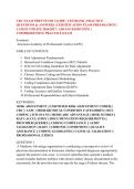 CRC EXAM PREP STUDY GUIDE &vert; TESTBANK &vert; PRACTICE &NewLine;QUESTIONS & ANSWERS &vert; CERTIFICATION EXAM PREPARATION &vert; &NewLine;LATEST UPDATE 2026&sol;2027 &vert; ADVANCED REVIEW &vert; &NewLine;COMPREHENSIVE PRACTICE EXAM