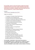 PSYCHIATRIC-MENTAL HEALTH NURSING &lpar;PMHN-BC&rpar; BOARD &NewLine;CERTIFICATION EXAM STUDY GUIDE &vert; TESTBANK &vert; PRACTICE &NewLine;QUESTIONS & ANSWERS &vert; CERTIFICATION EXAM PREPARATION &vert; &NewLine;ADVANCED REVIEW &vert; LATEST UPDATE 2026&sol;2027 