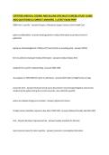 CERTIFIED MEDICAL CODING AND BILLING SPECIALIST &lpar;CMCBS&rpar; STUDY GUIDE&NewLine;2026 QUESTIONS & CORRECT ANSWERS &vert; LATEST EXAM PREP