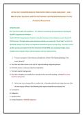 ATI RN VATI COMPREHENSIVE PREDICTOR FORM A EXAM 2026&sol;2027 &ndash; 200 &plus; &NewLine;NGN Practice Questions with Correct Answers and Detailed Rationales for the Proctored Assessment 
