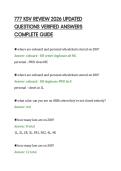 777 KSV REVIEW 2026 UPDATED&NewLine;QUESTIONS VERIFIED ANSWERS&NewLine;COMPLETE GUIDE&NewLine;