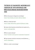 TEXTBOOK OF DIAGNOSTIC MICROBIOLOGY&NewLine;QUESTION SET WITH RATIONALES AND&NewLine;INFECTIOUS DISEASE DIAGNOSIS REVIEW&NewLine;2026