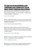 TF-CBT EXAM QUESTIONS AND&NewLine;ANSWERS 2026 COMPLETE EXAM&NewLine;PREP WITH VERIFIED SOLUTIONS