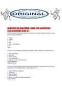 NURSING 108 MIDTERM EXAM TIPS QUESTIONS AND ANSWERS SURE A&period;pdf