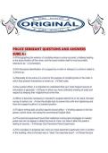 POLICE SERGEANT QUESTIONS AND ANSWERS SURE 