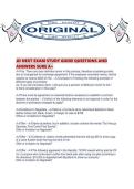 JD NEXT EXAM STUDY GUIDE QUESTIONS AND ANSWERS SURE