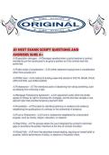 JD NEXT EXAMS SCRIPT QUESTIONS AND ANSWERS SURE A&period;pdf