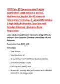 CBSE Class 10 &ndash; Science&comma; Mathematics&comma; English&comma; Social Science & Information Technology&NewLine;