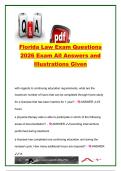 Florida Physical Therapy Laws and Rules Exam 2026 &vert; 100&plus; Exam Questions & Verified Answers &vert; Florida Practice Act&comma; Direct Access&comma; Supervision&comma; Licensure&comma; Continuing Education & Ethics &vert; Florida Board of Physical Therapy Practice