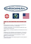 TFM01 ALL 2026 QUESTIONS AND ANSWERS SURE
