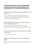 AFSB 152 TEST 2026 ACTUAL EXAM PAPER&NewLine;QUESTIONS WITH SOLUTIONS GRADED A&plus;