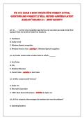ITE 152- Exam 2 2026 updaTE WITH CORRECT aCTuaL&NewLine;QuESTIONS aNd CORRECTLY WELL dEFINEd aNSWERS LaTEST&NewLine;aLREadY GRadEd a&plus;&vert;&vert; mOST RECENT&excl;&excl; 