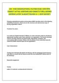 LDR - 302S ORganizatiOnaL CuLtuRe eXaM 2026 WitH&NewLine;CORReCt aCtuaL QueStiOnS anD CORReCtLY WeLL DeFineD&NewLine;anSWeRS LateSt aLReaDY gRaDeD a&plus;&vert;&vert; MOSt ReCent&excl;&excl; 