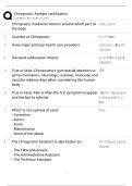 Chiropractic Assistant Certification Exam 2025-2026 &sol; CCA & CCCA Study Guide &sol; Score 100&percnt; &sol; National Board Prep