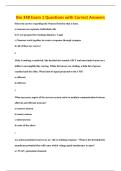 Bio 348 Exam 1 Questions with Correct Answers