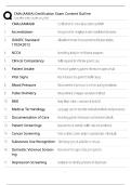 CMA AAMA Certification Exam Content Outline 2025-2026 &sol; Study Guide & Practice Questions &sol; Score 100&percnt;