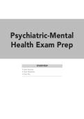 PMHNP Exam Prep 2024 &vert; ANCC vs AANP Comparison Guide &vert; Certification Strategy & Test-Taking Tips &vert; Graded A&plus; &vert; Guaranteed Pass