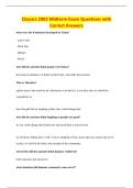 Classics 2902 Midterm Exam Questions with&NewLine;Correct Answers