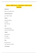 Classics 2902 Exam 1 Questions with Correct&NewLine;Answers