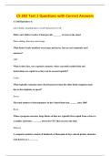 BUNDLE OF CS 202 QUESTIONS WITH 100&percnt; CORRECT ANSWERS