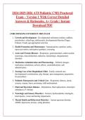 2024-2025-2026 ATI Pediatric CMS Proctored &NewLine;Exam &ndash; Version 1 With Correct Detailed &NewLine;Answers & Rationales&comma; A&plus; Grade &vert; Instant &NewLine;Download PDF 