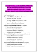 NC PATHOLOGY EXAM FUNERAL DIRECTOR &NewLine;EXAM Comprehensive Funeral Service &NewLine;Pathology Review 2026&sol;2027 Edition &vert; &NewLine;Verified Questions with Detailed Rationales