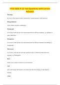 FTCE ESOL K-12 Test Questions with Correct&NewLine;Answers