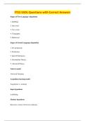 FTCE ESOL Questions with Correct Answers