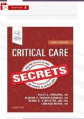 Critical Care Nursing &lpar;CCRN&rpar; Top Secret 1000 Questions And Answers Practice Test Exam Questions and Answers with Rationales &ndash; Complete Exam Preparation Material