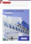 Solutions Manual for Engineering Mechanics&colon; Statics &lpar;14th Edition&comma; 2019&rpar; by Hibbeler&NewLine;